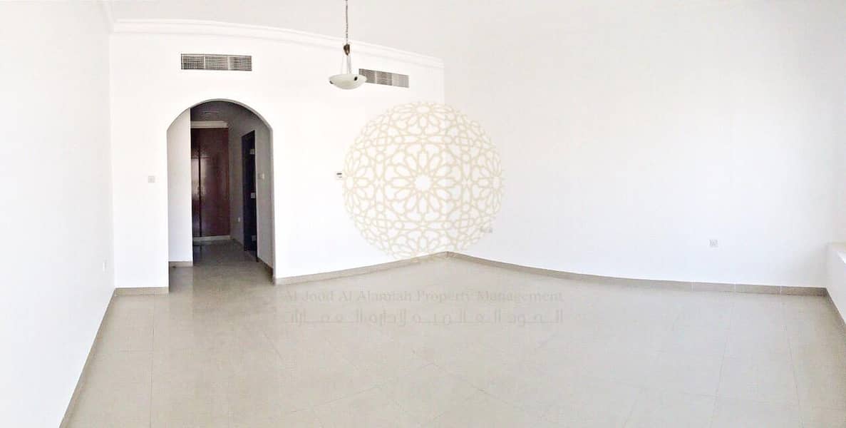 21 VIP 5 BEDROOM SEMI INDEPENDENT VILLA WITH SWIMMING POOL AND BASEMENT CAR PARKING FOR RENT IN AL NAHYAN