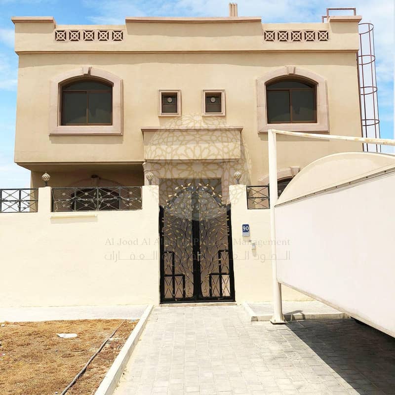 STUNNING STAND ALONE 5 BEDROOM VILLA WITH MAID ROOM FOR RENT IN MOHAMMED BIN ZAYED CITY
