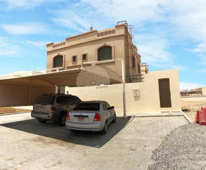 2 STUNNING STAND ALONE 5 BEDROOM VILLA WITH MAID ROOM FOR RENT IN MOHAMMED BIN ZAYED CITY