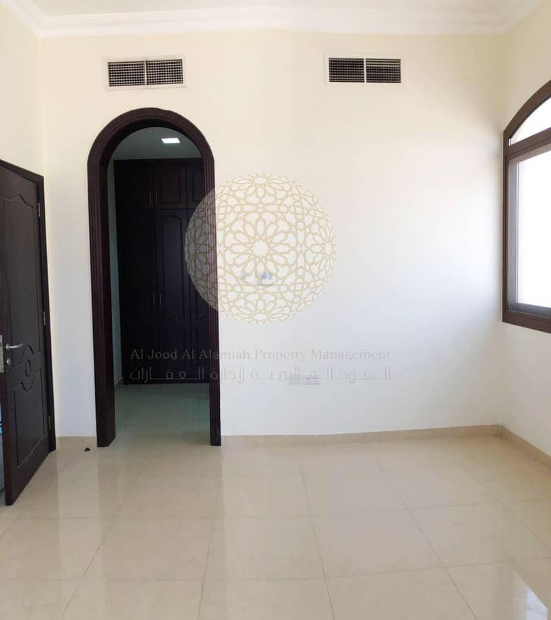 16 STUNNING STAND ALONE 5 BEDROOM VILLA WITH MAID ROOM FOR RENT IN MOHAMMED BIN ZAYED CITY