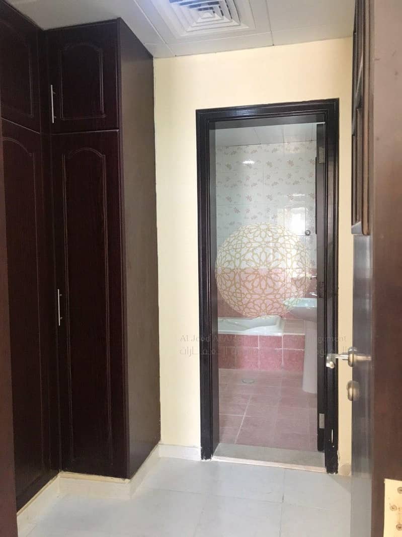 15 BEAUTIFUL 6 BEDROOM SEMI INDEPENDENT VILLA WITH MAID ROOM AND BACKYARD SPACE FOR RENT IN KHALIFA CITY A
