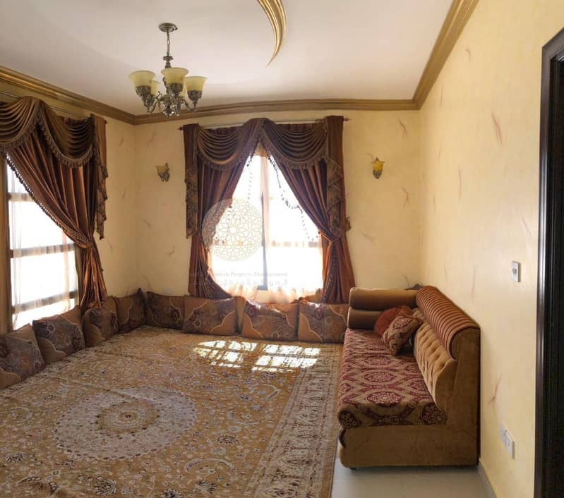 17 SPECTACULAR STAND ALONE5 MASTER BEDROOM VILLA WITH FULLY FURNISHED  EQUIPMENTS AND DRIVER ROOM FOR RENT IN AL FALAH
