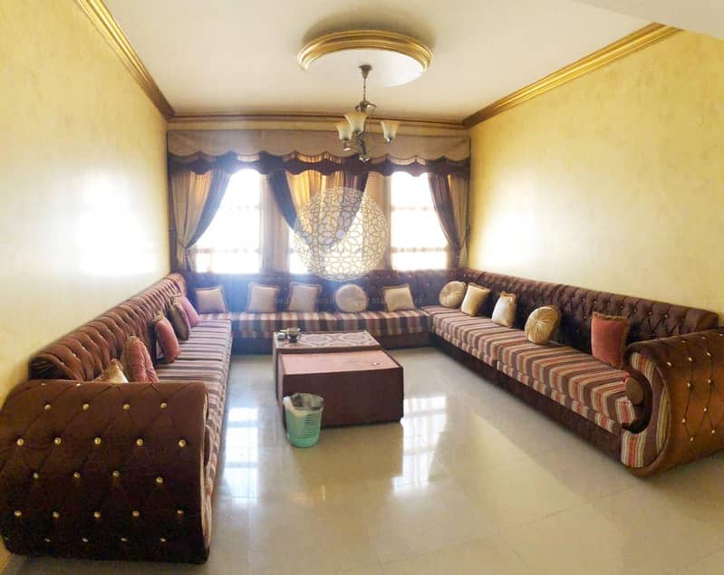 20 SPECTACULAR STAND ALONE5 MASTER BEDROOM VILLA WITH FULLY FURNISHED  EQUIPMENTS AND DRIVER ROOM FOR RENT IN AL FALAH