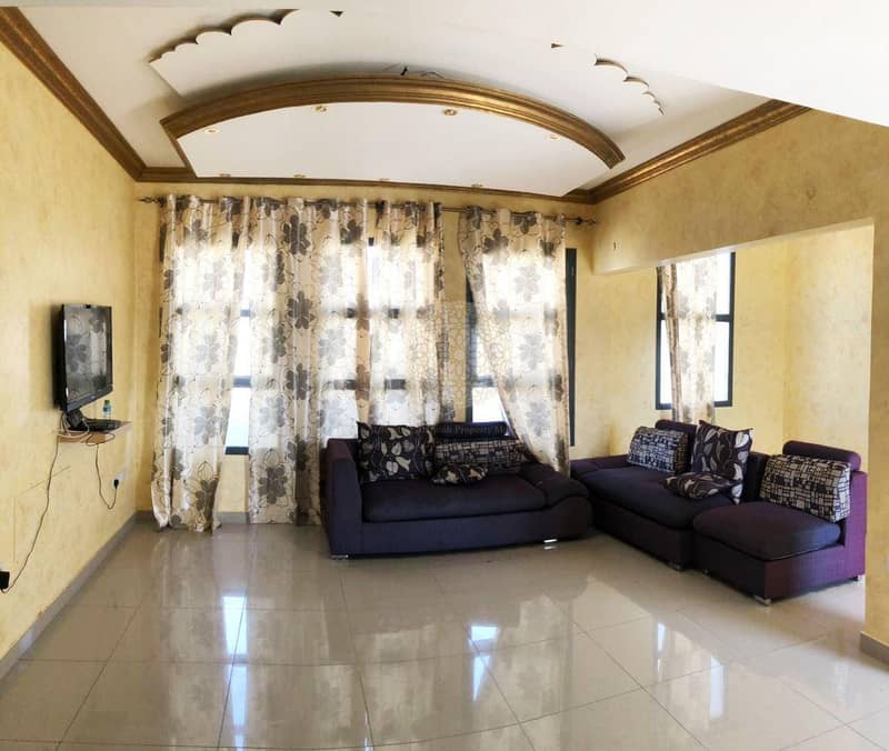 25 SPECTACULAR STAND ALONE5 MASTER BEDROOM VILLA WITH FULLY FURNISHED  EQUIPMENTS AND DRIVER ROOM FOR RENT IN AL FALAH