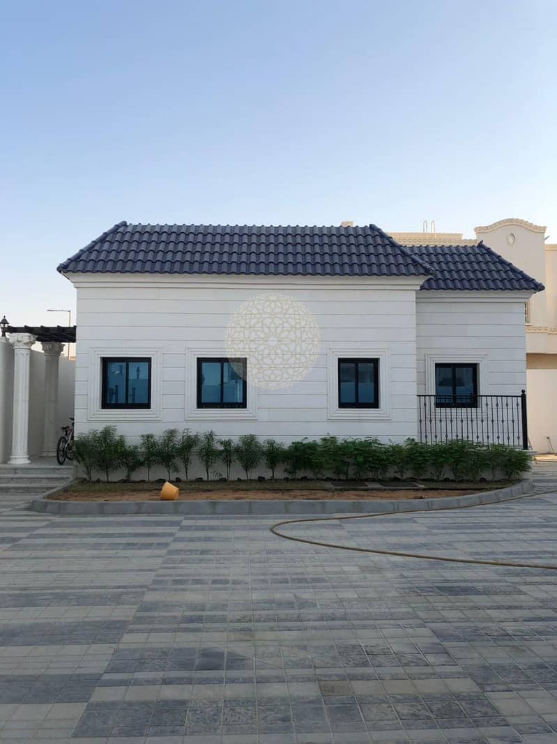 37 Brand New Splendid 8BR  villa with a big yard & perfect finishing with gym building and driver room building