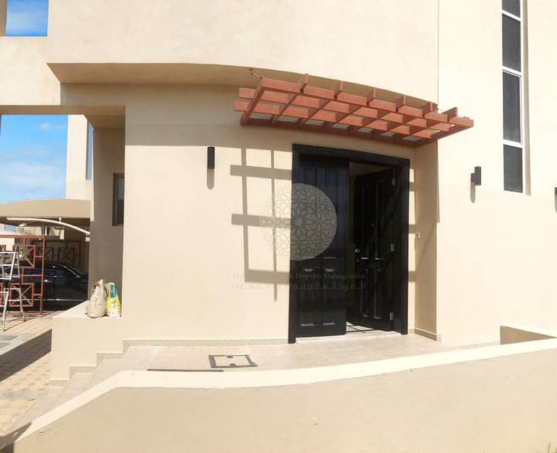 6 BEAUTIFUL 3 BEDROOM CORNER COMPOUND VILLA WITH GARDEN SPACE FOR RENT IN KHALIFA CITY A