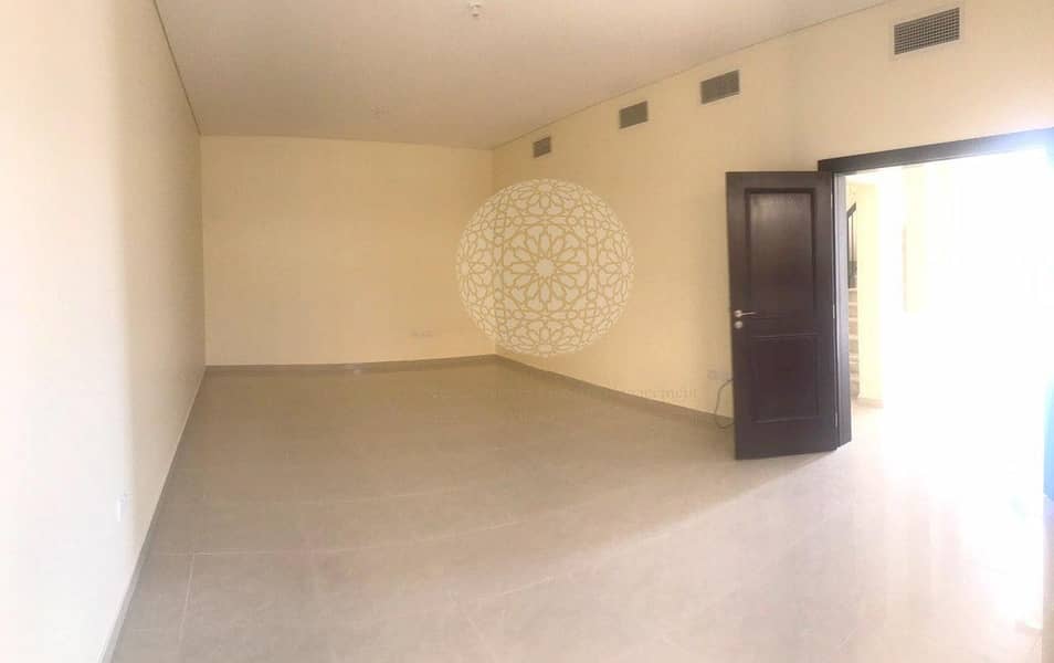 10 BEAUTIFUL 3 BEDROOM CORNER COMPOUND VILLA WITH GARDEN SPACE FOR RENT IN KHALIFA CITY A