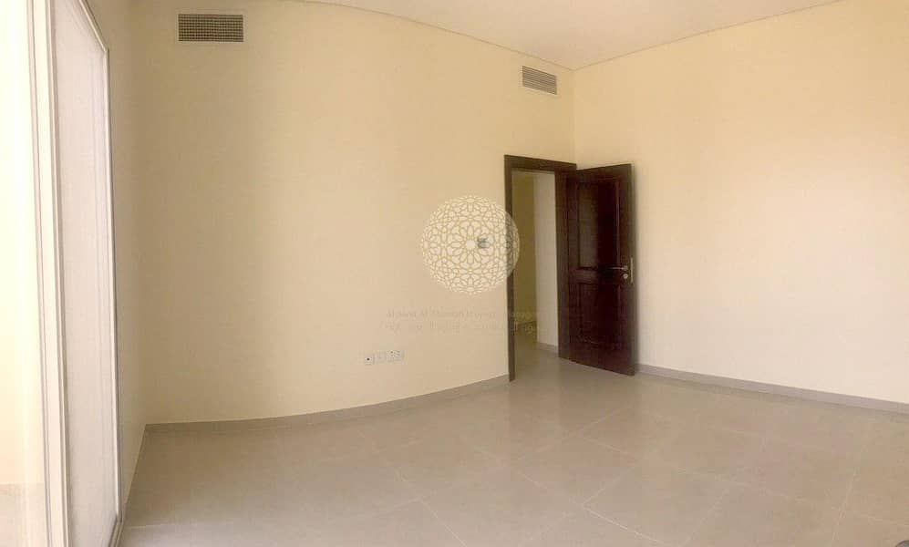 14 BEAUTIFUL 3 BEDROOM CORNER COMPOUND VILLA WITH GARDEN SPACE FOR RENT IN KHALIFA CITY A