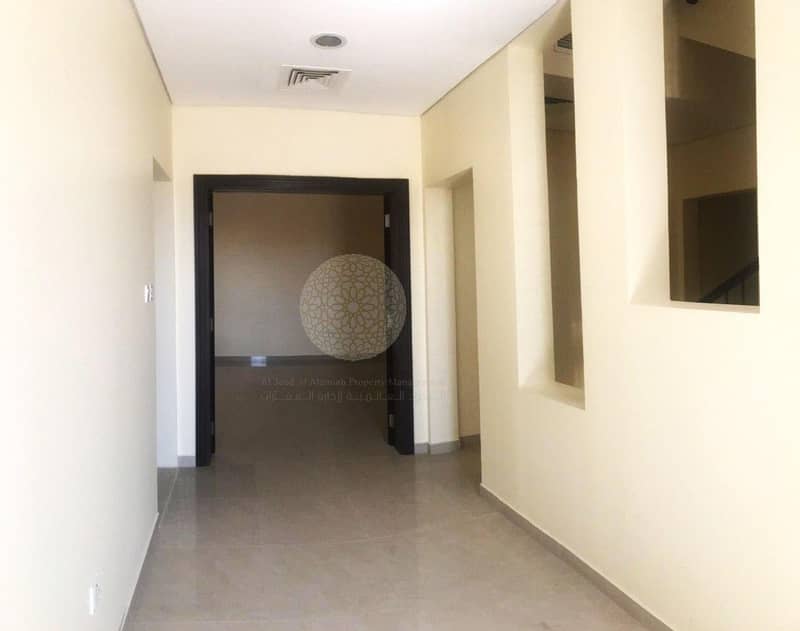 15 BEAUTIFUL 3 BEDROOM CORNER COMPOUND VILLA WITH GARDEN SPACE FOR RENT IN KHALIFA CITY A