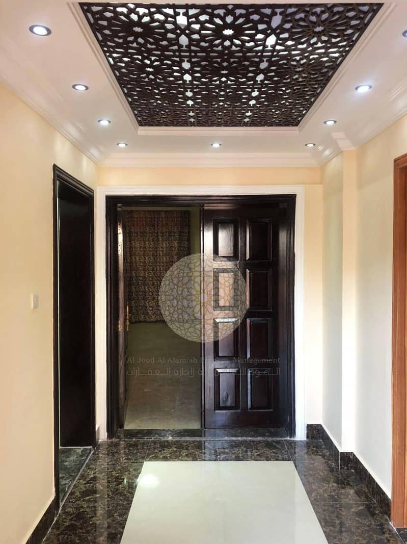 5 SUPER DELUXE 5 MASTER BEDROOM INDEPENDENT VILLA WITH DRIVER ROOM AND MAID ROOM FOR RENT IN KHALIFA CITY A
