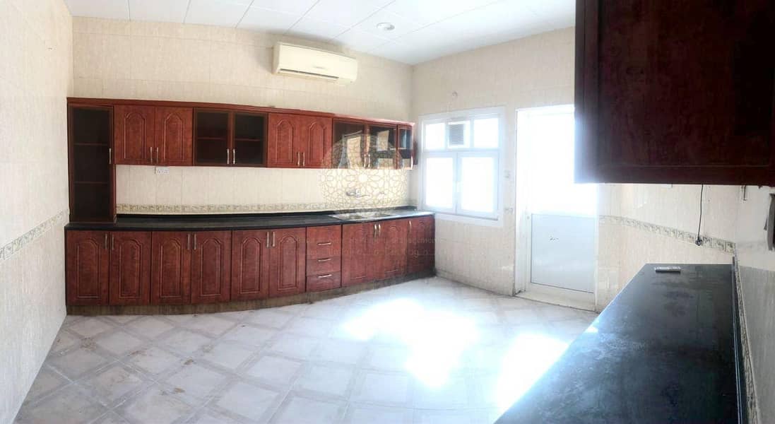 23 EXCELLENT FINISHING 5 MASTER BEDROOM SEMI INDEPENDENT VILLA WITH DRIVER ROOM AND MAID ROOM FOR RENT IN KHALIFA CITY A