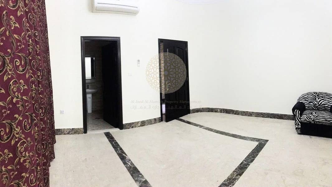 16 SUPER DELUXE 5 MASTER BEDROOM INDEPENDENT VILLA WITH DRIVER ROOM AND MAID ROOM FOR RENT IN KHALIFA CITY A