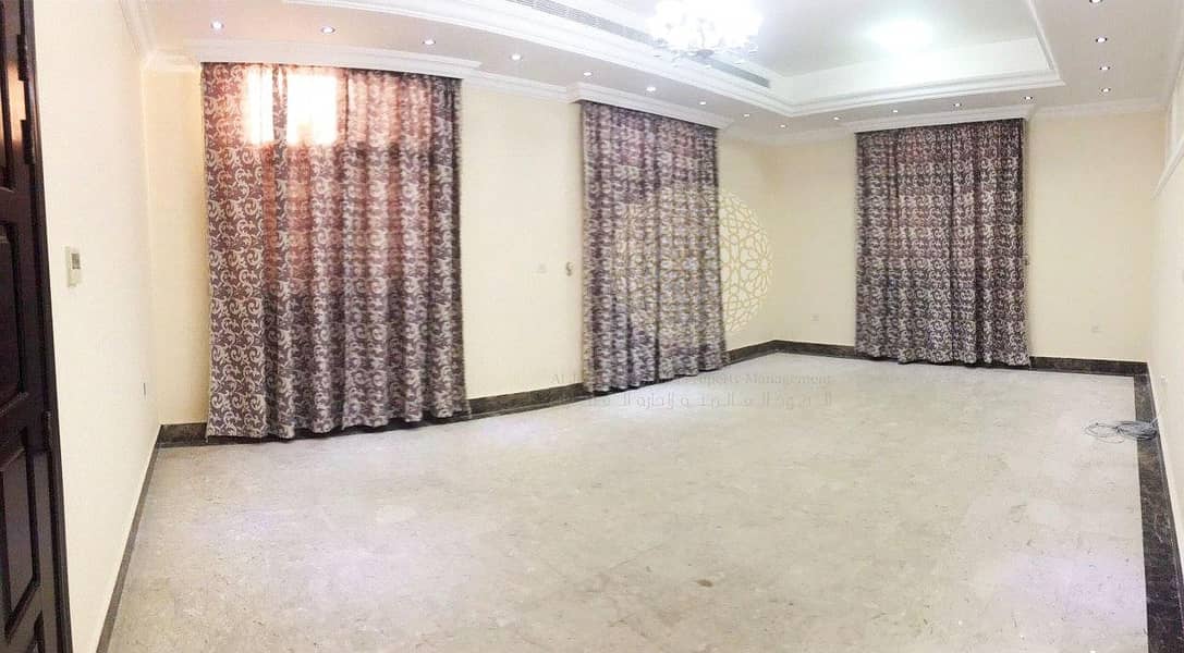 17 SUPER DELUXE 5 MASTER BEDROOM INDEPENDENT VILLA WITH DRIVER ROOM AND MAID ROOM FOR RENT IN KHALIFA CITY A