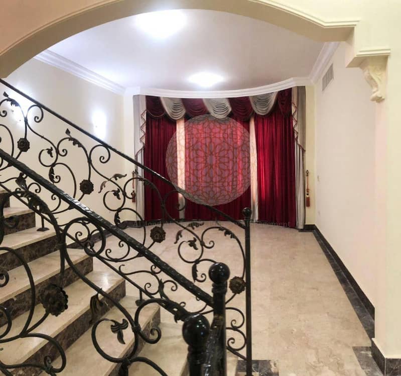 19 SUPER DELUXE 5 MASTER BEDROOM INDEPENDENT VILLA WITH DRIVER ROOM AND MAID ROOM FOR RENT IN KHALIFA CITY A