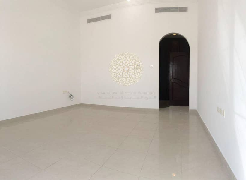 10 BEAUTIFULLY BUILD INDEPENDENT 4 MASTER BEDROOM VILLA WITH BIG HOSH FOR RENT IN MOHAMMED BIN ZAYED CITY
