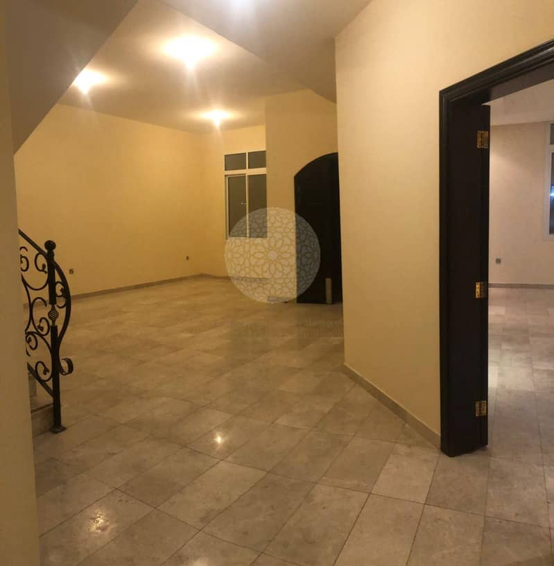 4 6BR independent Stone finishing villa in Khalifa City A with driver room.