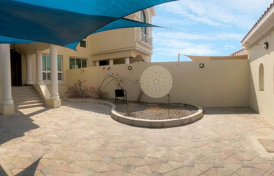 4 STUNNING 5 MASTER INDEPENDENT VILLA WITH SWIMMING POOL AND DRIVER ROOM FOR RENT IN MOHAMMED BIN ZAYED CITY