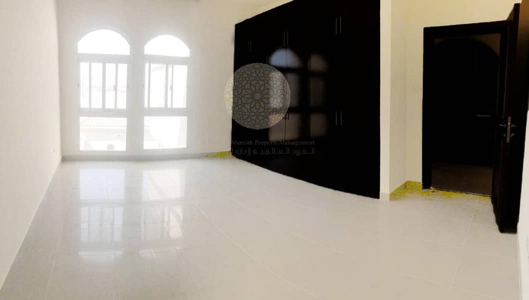 13 STUNNING 5 MASTER INDEPENDENT VILLA WITH SWIMMING POOL AND DRIVER ROOM FOR RENT IN MOHAMMED BIN ZAYED CITY