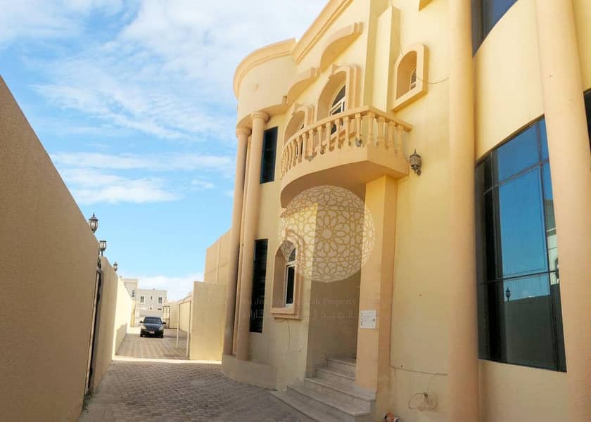 SPACIOUS SEMI INDEPENDENT 3 MASTER BEDROOM VILLA FOR RENT IN KHALIFA CITY A