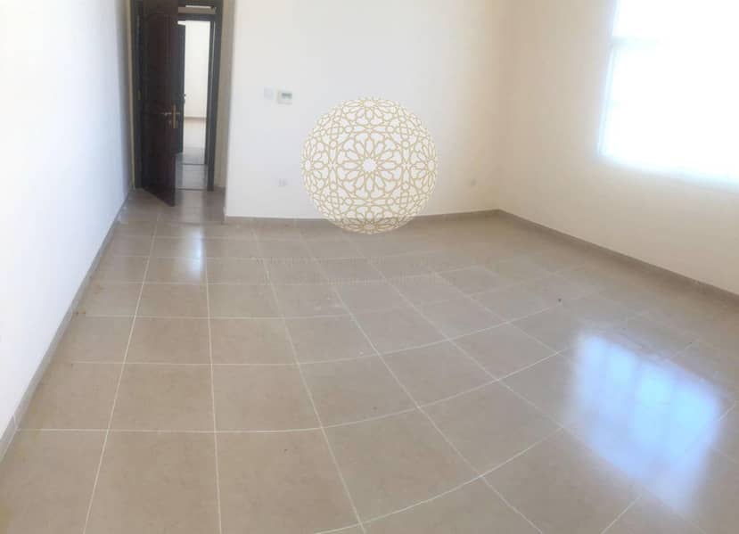16 STUNNING SEMI INDEPENDENT VILLA WITH DRIVER ROOM ANS KITCHEN OUTSIDE FOR RENT IN KHALIFA CITY A