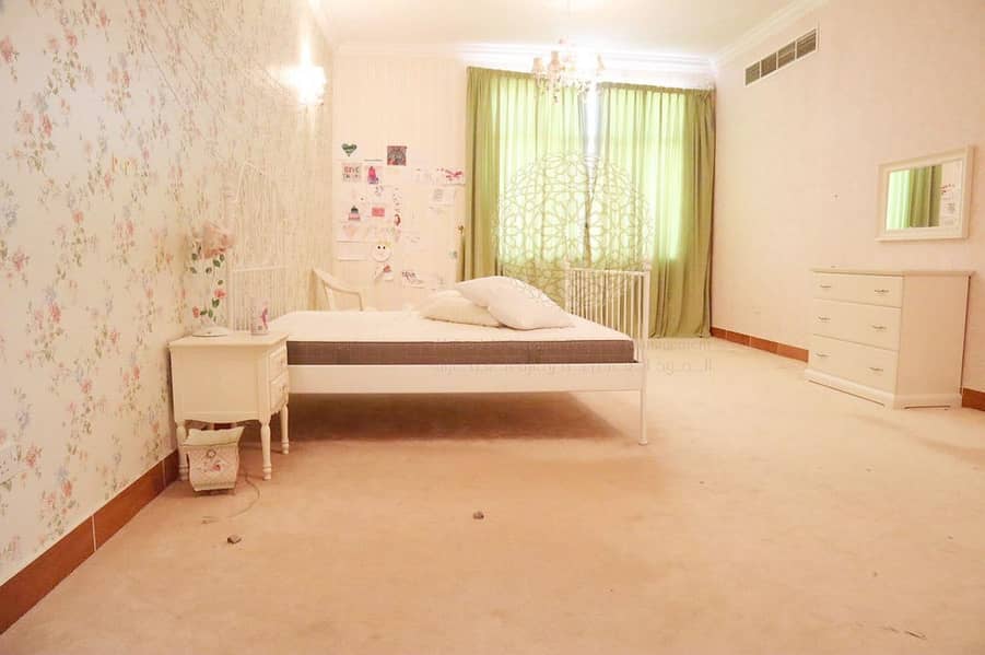 27 SPECTACULAR INDEPENDENT 5 MASTER BEDROOM VILLA WITH DRIVER ROOM & BIG HOSH FOR RENT IN KHALIFA CITY A