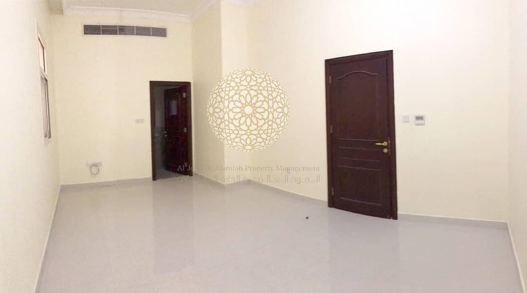 15 STUNNING INDEPENDENT 7 BEDROOM VILLA WITH BIG HOSH AND DRIVER ROOM FOR RENT IN MOHAMMED BIN ZAYED CITY