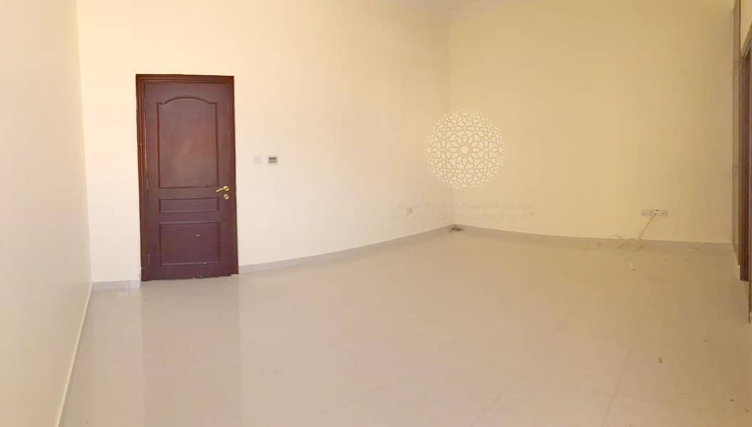 16 STUNNING INDEPENDENT 7 BEDROOM VILLA WITH BIG HOSH AND DRIVER ROOM FOR RENT IN MOHAMMED BIN ZAYED CITY