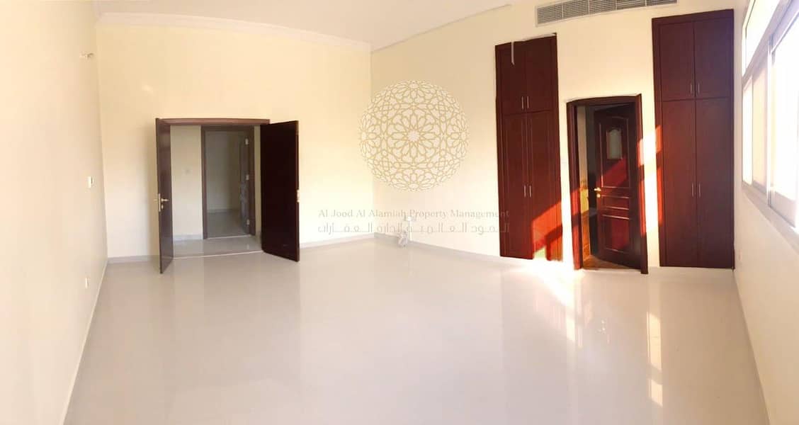 19 STUNNING INDEPENDENT 7 BEDROOM VILLA WITH BIG HOSH AND DRIVER ROOM FOR RENT IN MOHAMMED BIN ZAYED CITY