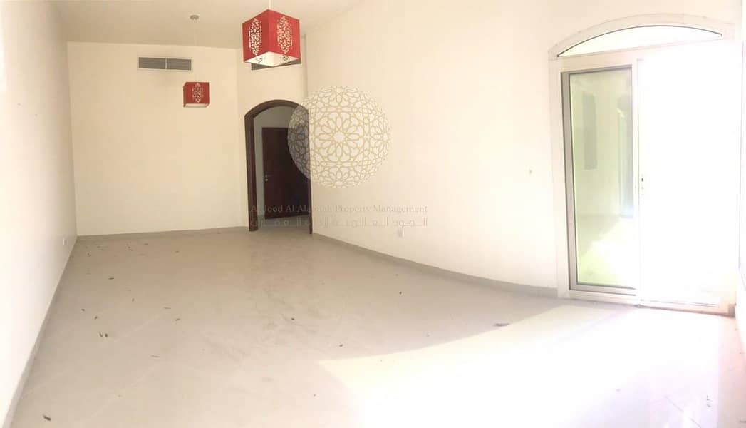 23 SPECTACULAR SEMI INDEPENDENT VILLA WITH 4 MASTER BEDROOM + KIDS BEDROOM WITH BEAUTIFUL GARDEN FOR RENT IN KHALIFA CITY A