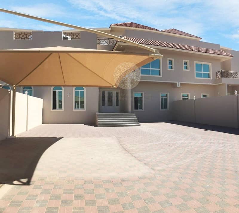 2 STUNNING 7 BEDROOM SEMI INDEPENDENT VILLA FOR RENT IN MOHAMMED BIN ZAYED CITY