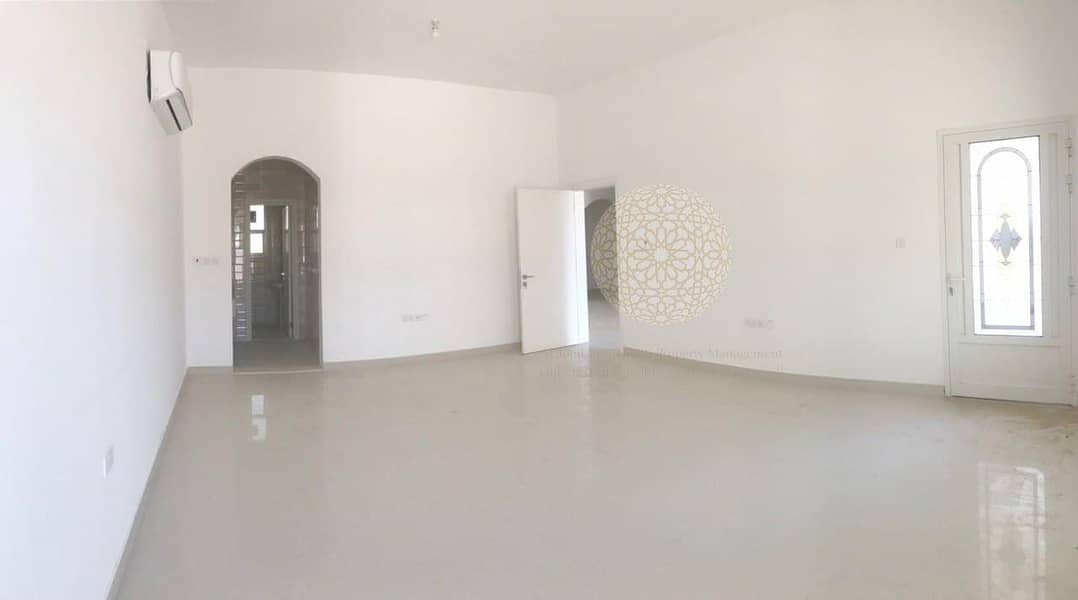 9 STUNNING 7 BEDROOM SEMI INDEPENDENT VILLA FOR RENT IN MOHAMMED BIN ZAYED CITY
