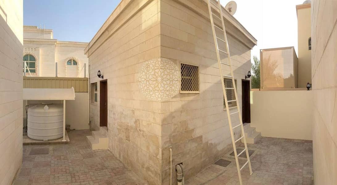 4 FABULOUS INDEPENDENT 6 BEDROOM VILLA WITH MULHAQ AND DRIVER ROOM FOR RENT IN KHALIFA CITY A
