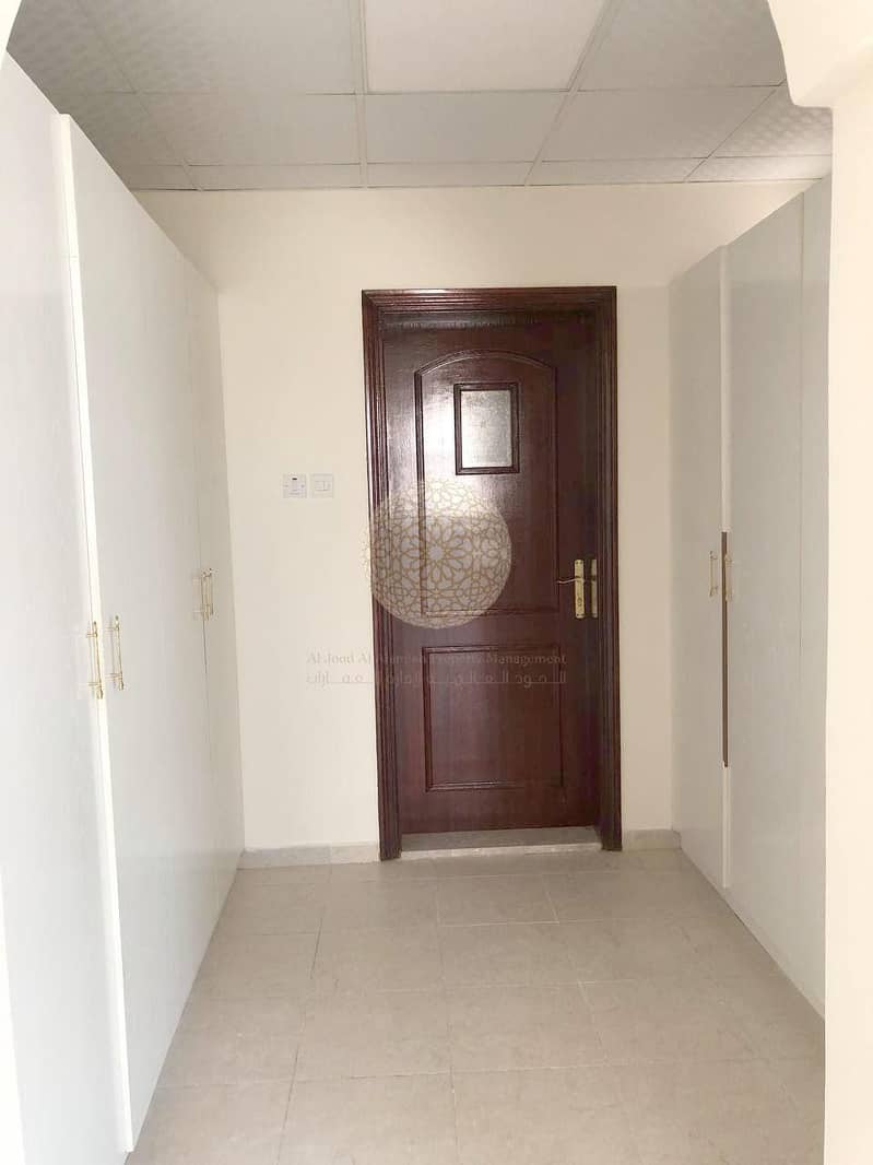 19 FABULOUS INDEPENDENT 6 BEDROOM VILLA WITH MULHAQ AND DRIVER ROOM FOR RENT IN KHALIFA CITY A