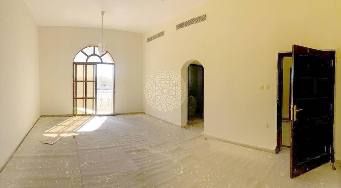 SUPER DELUXE 6 MASTER BEDROOM SEMI INDEPENDENT VILLA WITH BIG HOSH FOR RENT IN KHALIFA CITY A