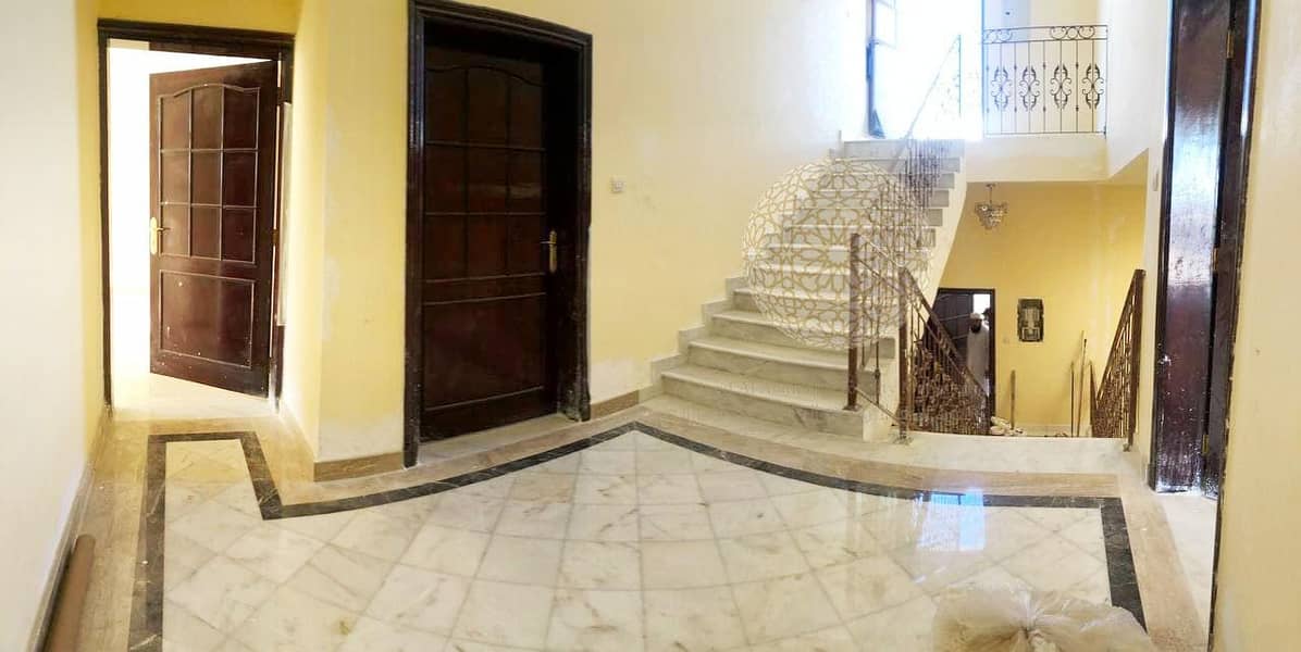 11 SUPER DELUXE 6 MASTER BEDROOM SEMI INDEPENDENT VILLA WITH BIG HOSH FOR RENT IN KHALIFA CITY A