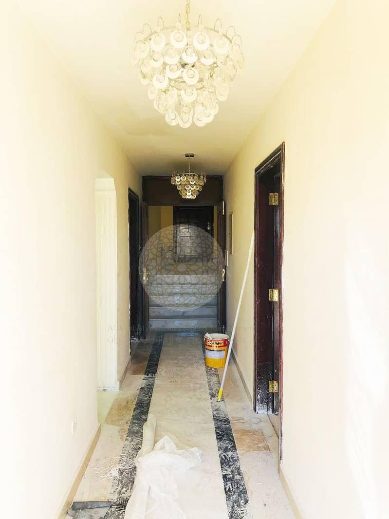 13 SUPER DELUXE 6 MASTER BEDROOM SEMI INDEPENDENT VILLA WITH BIG HOSH FOR RENT IN KHALIFA CITY A