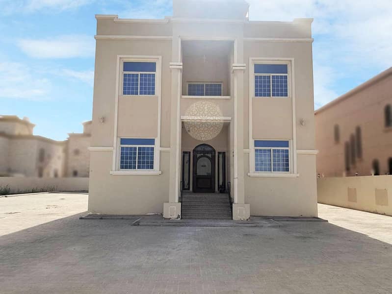 2 STUNNING STAND ALONE 5 BEDROOM INDEPENDENT VILLA WITH KITCHEN INSIDE AND OUTSIDE AND MAJLIS FOR RENT IN KHALIFA CITY A