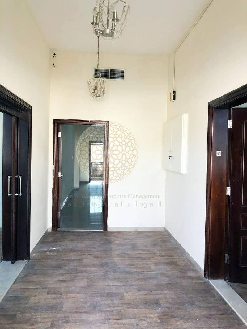 8 STUNNING STAND ALONE 5 BEDROOM INDEPENDENT VILLA WITH KITCHEN INSIDE AND OUTSIDE AND MAJLIS FOR RENT IN KHALIFA CITY A