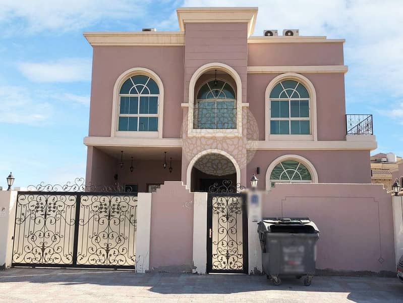 4 MASTER BEDROOM INDEPENDENT VILLA LOCATED IN A PERFECT PLACE IN KHALIFA CITY A WITH DRIVER ROOM