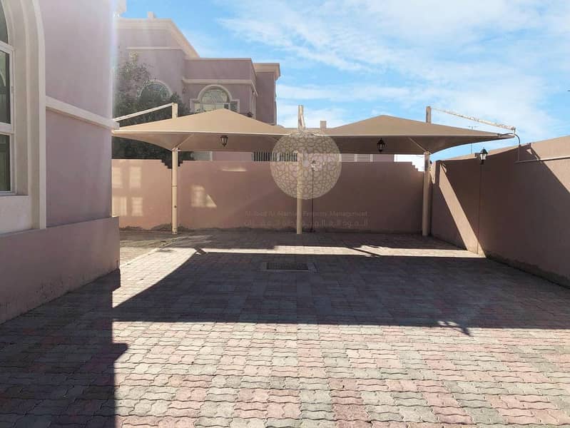 3 4 MASTER BEDROOM INDEPENDENT VILLA LOCATED IN A PERFECT PLACE IN KHALIFA CITY A WITH DRIVER ROOM