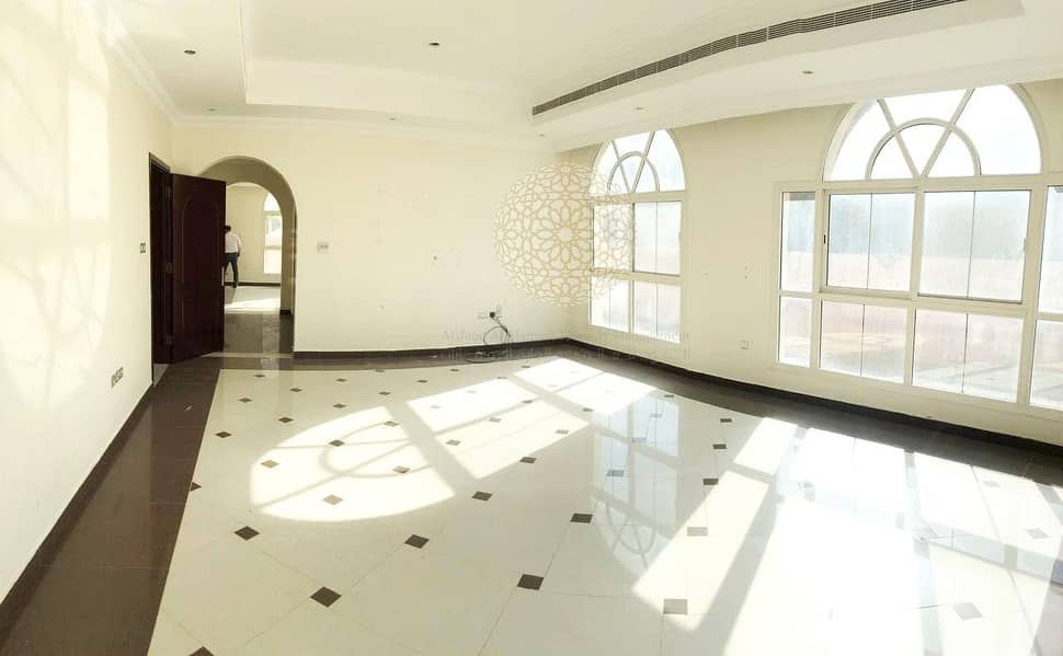 13 4 MASTER BEDROOM INDEPENDENT VILLA LOCATED IN A PERFECT PLACE IN KHALIFA CITY A WITH DRIVER ROOM