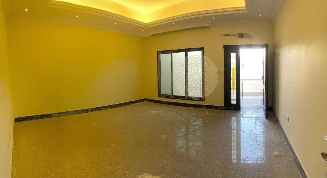 6 BRAND NEW 4 MASTER BEDROOM VILLA WITH BIG MAID ROOM FOR RENT IN KHALIFA CITY A