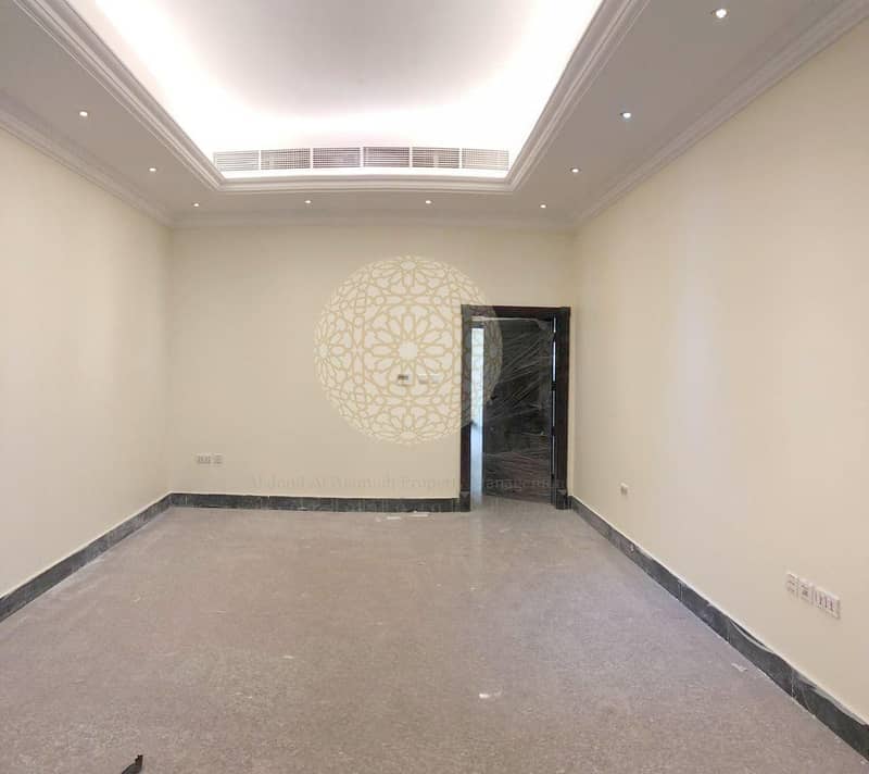 8 BRAND NEW 4 MASTER BEDROOM VILLA WITH BIG MAID ROOM FOR RENT IN KHALIFA CITY A