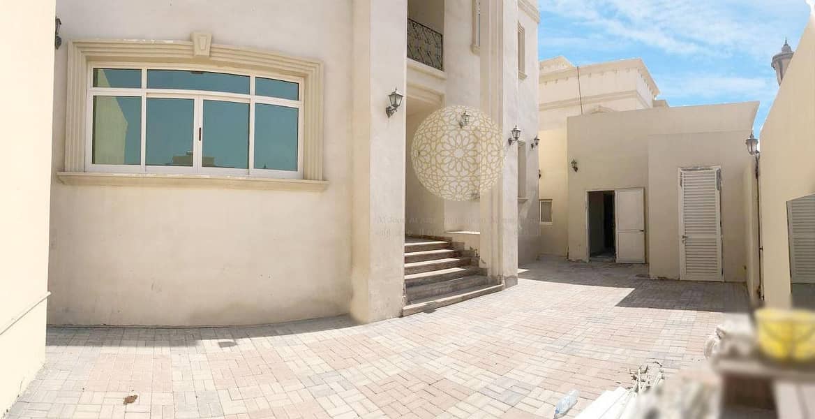 5 STUNNING INDEPENDENT 6 MASTER BEDROOM VILLA WITH DRIVER ROOM FOR RENT IN KHALIFA CITY A