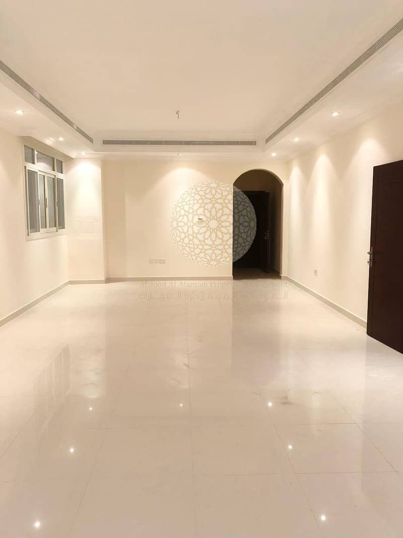 10 STUNNING INDEPENDENT 6 MASTER BEDROOM VILLA WITH DRIVER ROOM FOR RENT IN KHALIFA CITY A