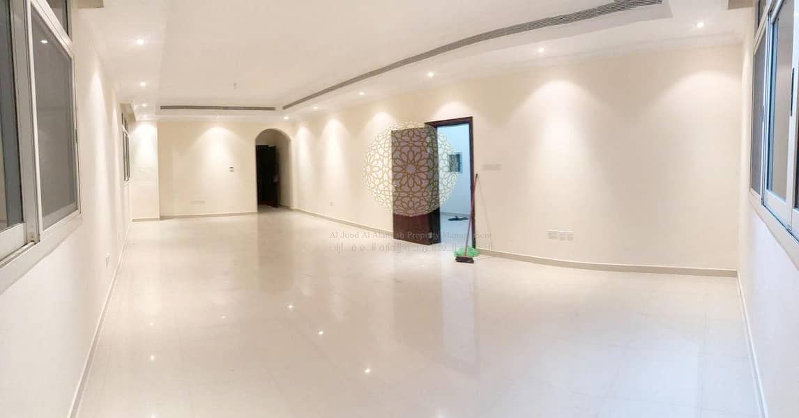 11 STUNNING INDEPENDENT 6 MASTER BEDROOM VILLA WITH DRIVER ROOM FOR RENT IN KHALIFA CITY A