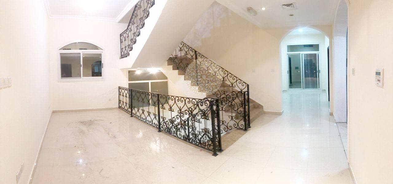 13 STUNNING INDEPENDENT 6 MASTER BEDROOM VILLA WITH DRIVER ROOM FOR RENT IN KHALIFA CITY A
