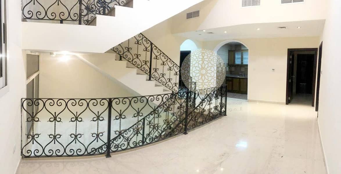 14 STUNNING INDEPENDENT 6 MASTER BEDROOM VILLA WITH DRIVER ROOM FOR RENT IN KHALIFA CITY A