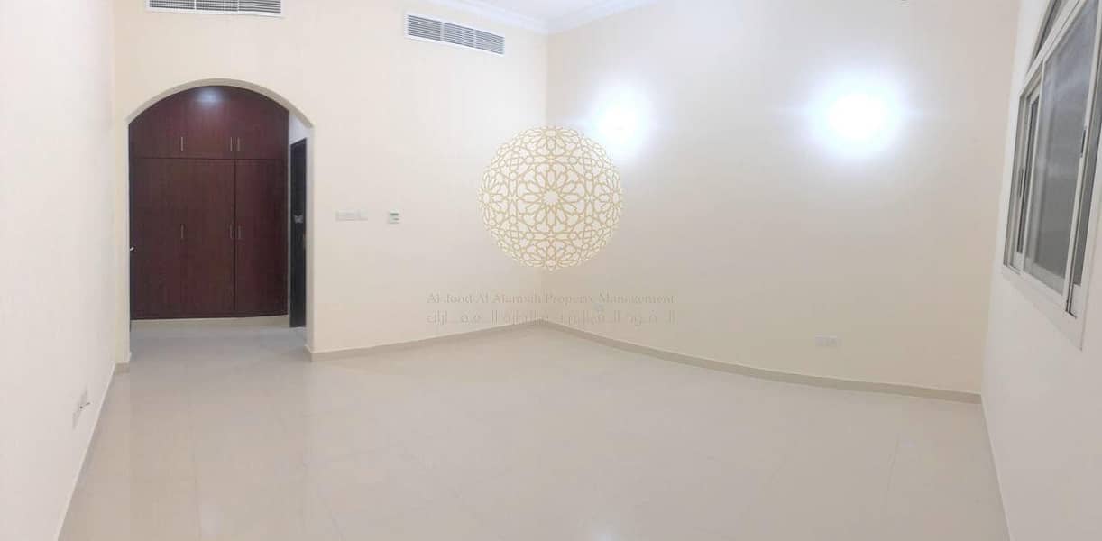17 STUNNING INDEPENDENT 6 MASTER BEDROOM VILLA WITH DRIVER ROOM FOR RENT IN KHALIFA CITY A