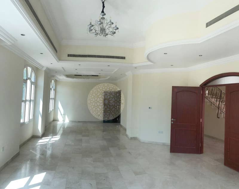 12 AMAZING 4 BEDROOM INDEPENDENT VILLA WITH MAID ROOM FOR RENT IN KHALIFA A